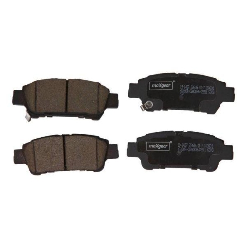 MAXGEAR Bremsbelagsatz, Scheibenbremse