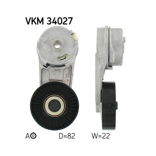 SKF Riemenspanner, Keilrippenriemen