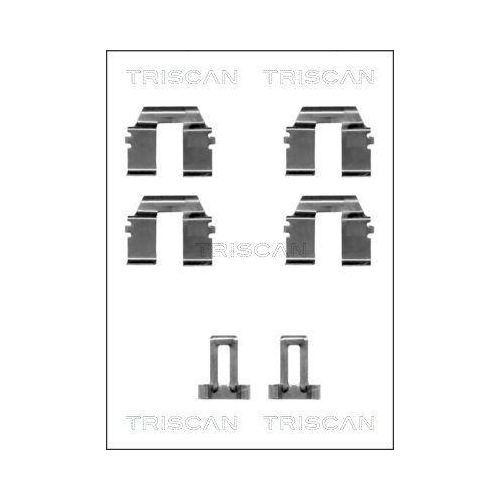 TRISCAN Zubeh&ouml;rsatz, Scheibenbremsbelag