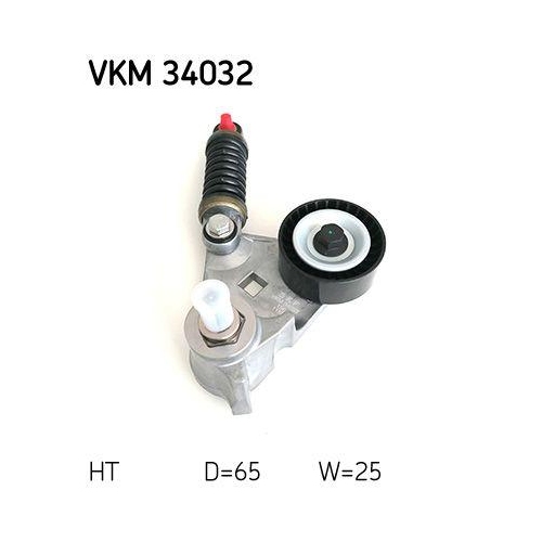 SKF Riemenspanner, Keilrippenriemen