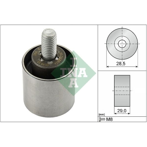 Schaeffler INA Umlenk-/Führungsrolle, Zahnriemen