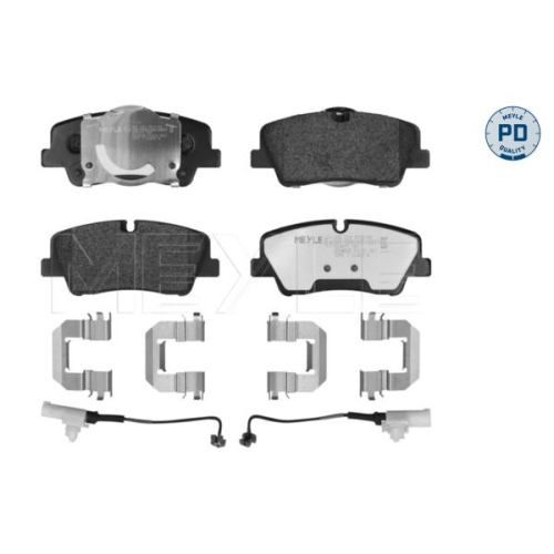 MEYLE Bremsbelagsatz, Scheibenbremse MEYLE-PD: Advanced performance and design.