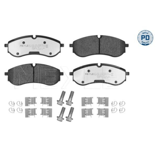 MEYLE Bremsbelagsatz, Scheibenbremse MEYLE-PD: Advanced performance and design.