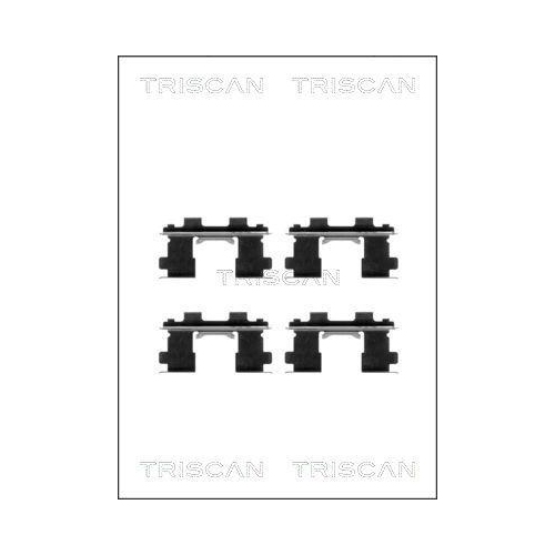 TRISCAN Zubehörsatz, Scheibenbremsbelag