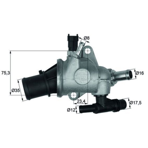 MAHLE Thermostat, Kühlmittel BEHR