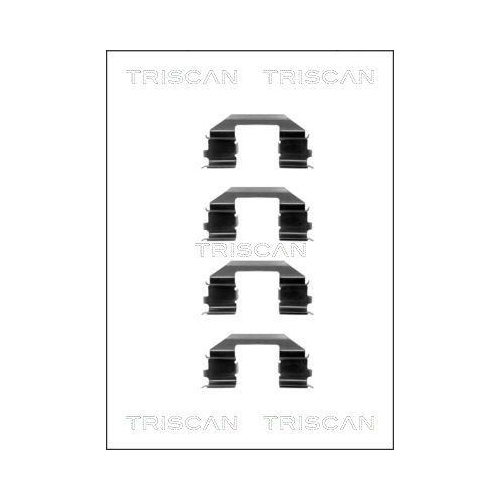 TRISCAN Zubehörsatz, Scheibenbremsbelag