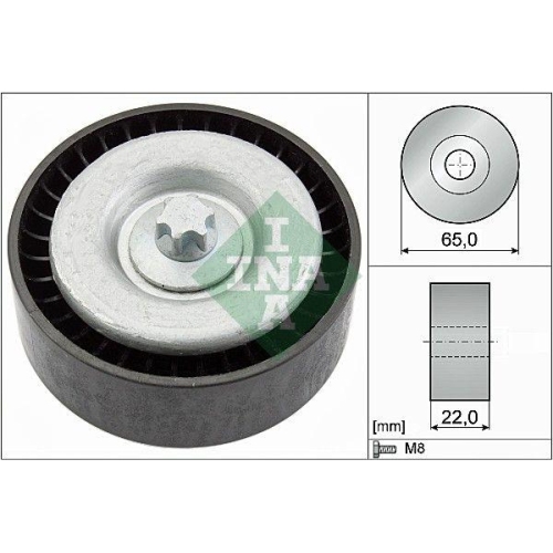 Schaeffler INA Umlenk-/Führungsrolle, Keilrippenriemen