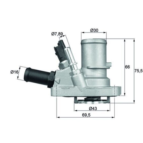 MAHLE Thermostat, Kühlmittel BEHR