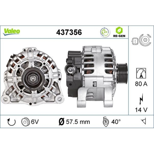 VALEO Generator VALEO RE-GEN AT