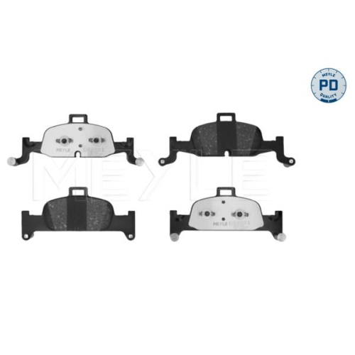 MEYLE Bremsbelagsatz, Scheibenbremse MEYLE-PD: Advanced performance and design.