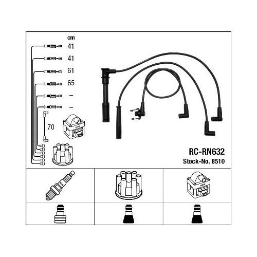 NGK Zündleitungssatz