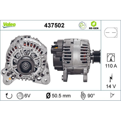 VALEO Generator VALEO RE-GEN AT