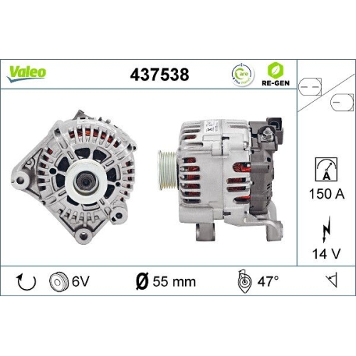 VALEO Generator VALEO RE-GEN AT