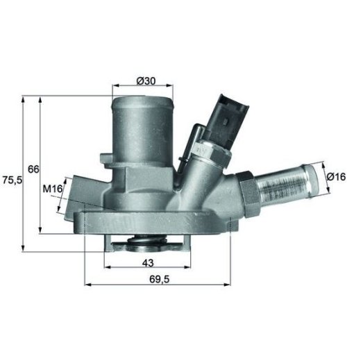 MAHLE Thermostat, Kühlmittel BEHR