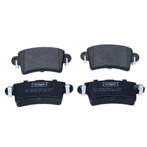 MAXGEAR Bremsbelagsatz, Scheibenbremse