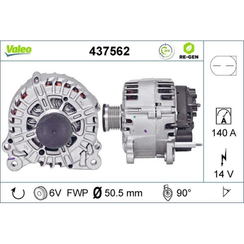 VALEO Generator VALEO RE-GEN AT