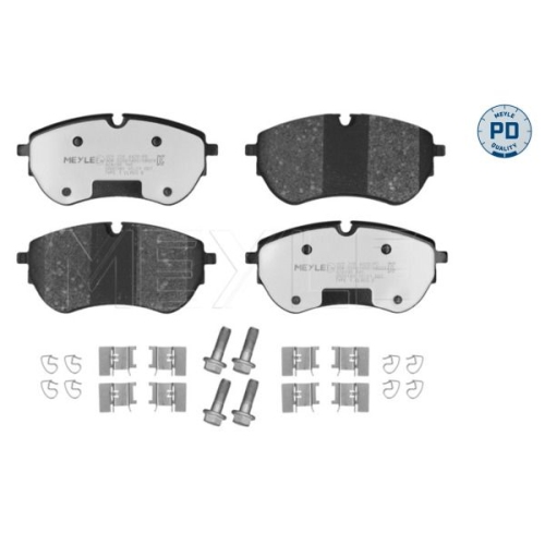 MEYLE Bremsbelagsatz, Scheibenbremse MEYLE-PD: Advanced performance and design.