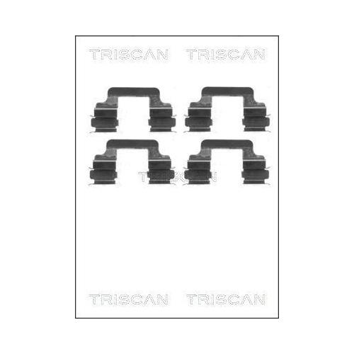 TRISCAN Zubehörsatz, Scheibenbremsbelag