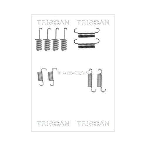 TRISCAN Zubeh&ouml;rsatz, Feststellbremsbacken