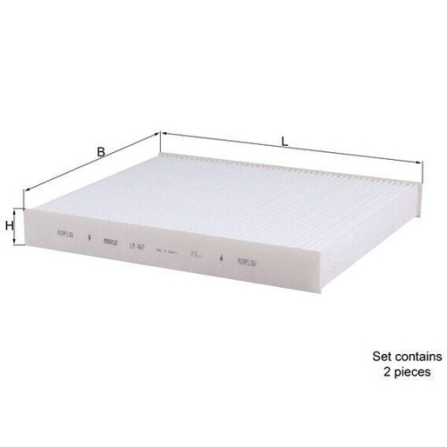 MAHLE Filter, Innenraumluft