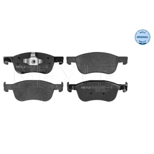 MEYLE Bremsbelagsatz, Scheibenbremse MEYLE-ORIGINAL: True to OE.