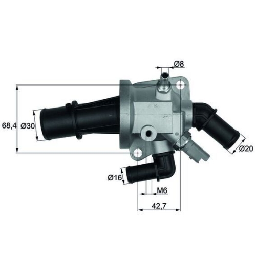 MAHLE Thermostat, Kühlmittel BEHR