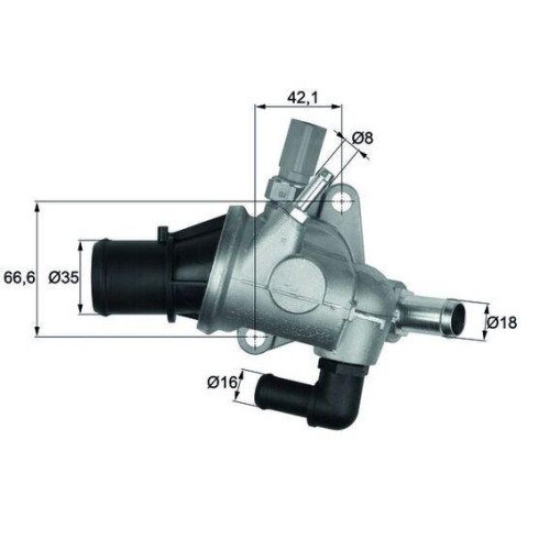 MAHLE Thermostat, K&uuml;hlmittel BEHR