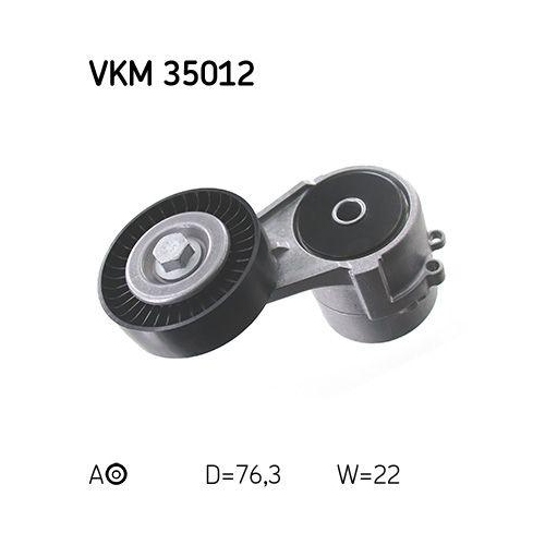 SKF Riemenspanner, Keilrippenriemen