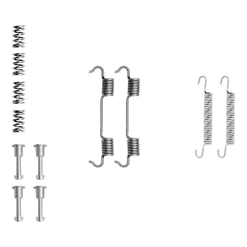 HELLA PAGID Zubehörsatz, Feststellbremsbacken