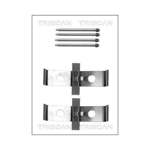TRISCAN Zubehörsatz, Scheibenbremsbelag