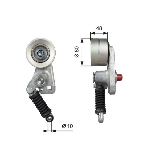 GATES Riemenspanner, Keilrippenriemen FleetRunner™