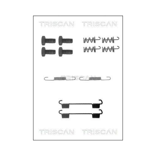 TRISCAN Zubeh&ouml;rsatz, Feststellbremsbacken