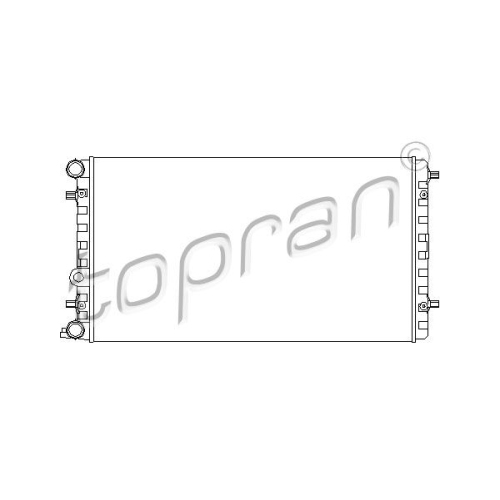 TOPRAN Kühler, Motorkühlung