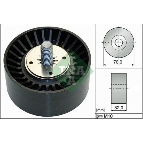 Schaeffler INA Umlenk-/Führungsrolle, Keilrippenriemen