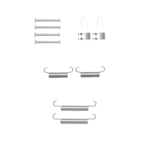 HELLA PAGID Zubehörsatz, Feststellbremsbacken