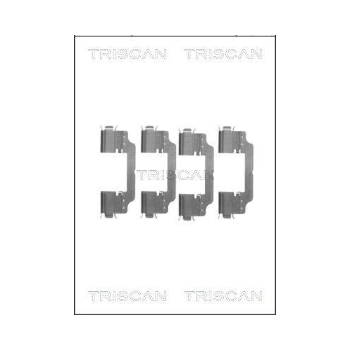 TRISCAN Zubeh&ouml;rsatz, Scheibenbremsbelag