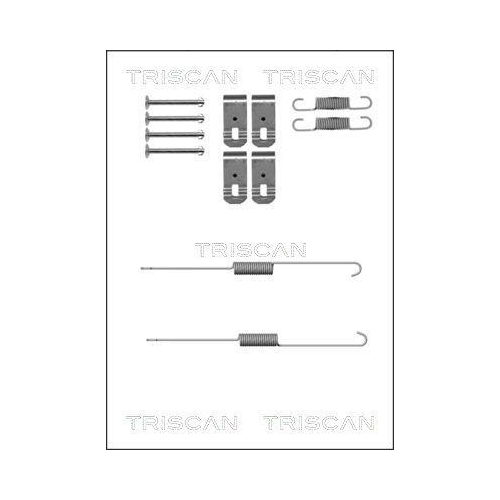 TRISCAN Zubeh&ouml;rsatz, Bremsbacken