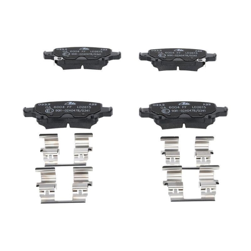 ATE Bremsbelagsatz, Scheibenbremse ATE Ceramic