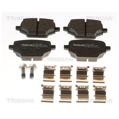 TRISCAN Bremsbelagsatz, Scheibenbremse