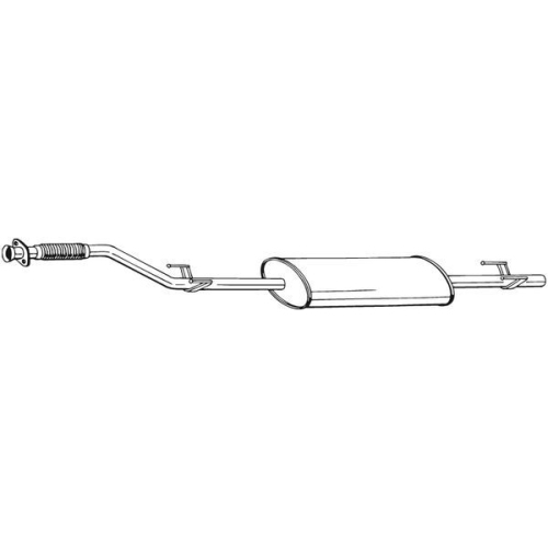 BOSAL Vorschalldämpfer