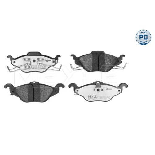 MEYLE Bremsbelagsatz, Scheibenbremse MEYLE-PD: Advanced performance and design.