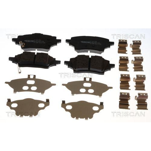 TRISCAN Bremsbelagsatz, Scheibenbremse