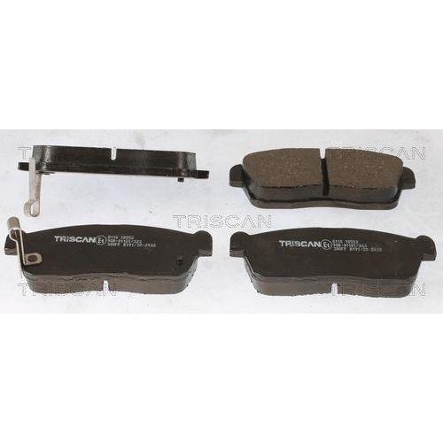 TRISCAN Bremsbelagsatz, Scheibenbremse