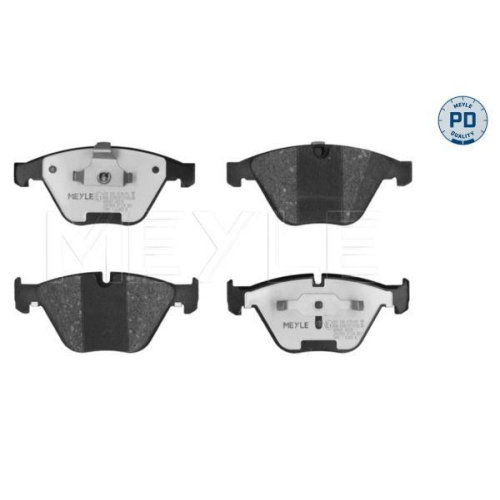 MEYLE Bremsbelagsatz, Scheibenbremse MEYLE-PD: Advanced performance and design.
