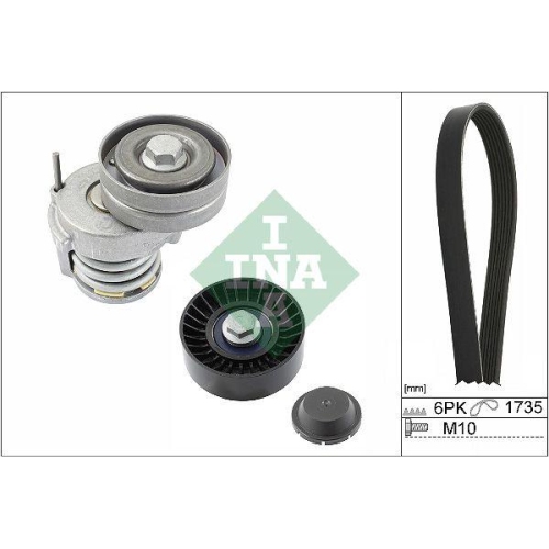 Schaeffler INA Keilrippenriemensatz