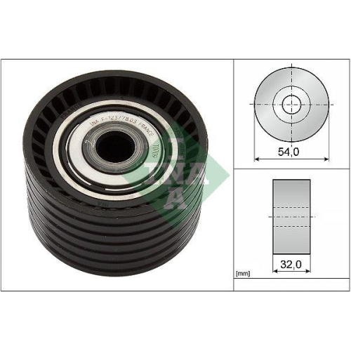 Schaeffler INA Umlenk-/Führungsrolle, Zahnriemen