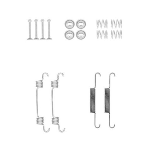 HELLA PAGID Zubehörsatz, Feststellbremsbacken