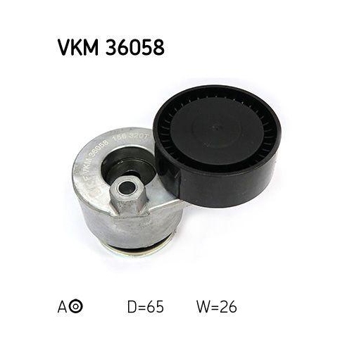 SKF Riemenspanner, Keilrippenriemen