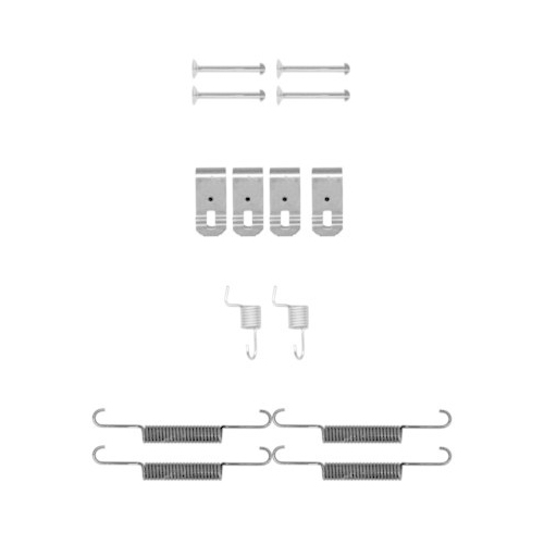 HELLA PAGID Zubehörsatz, Feststellbremsbacken