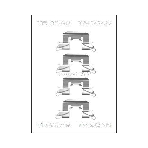 TRISCAN Zubeh&ouml;rsatz, Scheibenbremsbelag